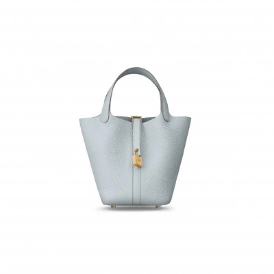 HERMES MASTER PICOTIN LOCK 18 TAURILLON CLEMENCE H056289CC08 (18*18*13cm)